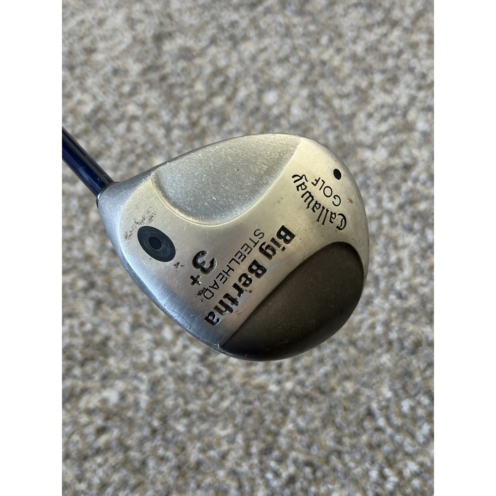 Callaway Big Bertha Steelhead 3+ Wood Strong Flx RCH 99 Graphite Shaft Golf Club